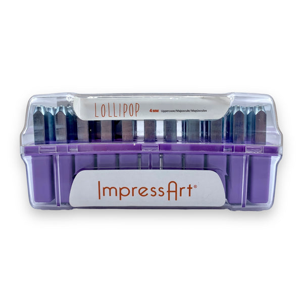 ImpressArt Uppercase Alphabet Letter Stamp Set