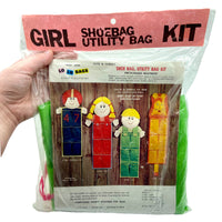 Girl in Green Bag Stitch 'N Sew Kit