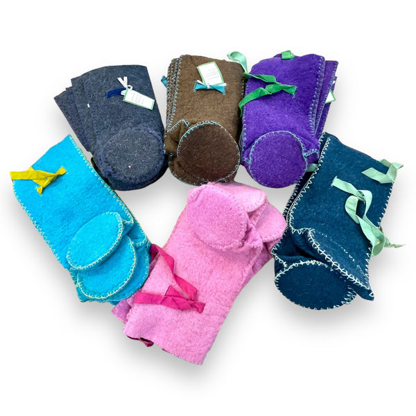 Felt Gift Bottle Bag Bundle