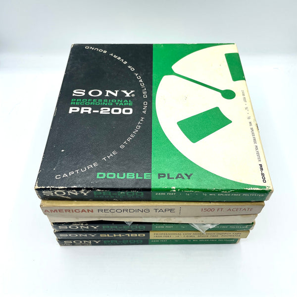 1960's Reel to Reel Recording Tape Bundle