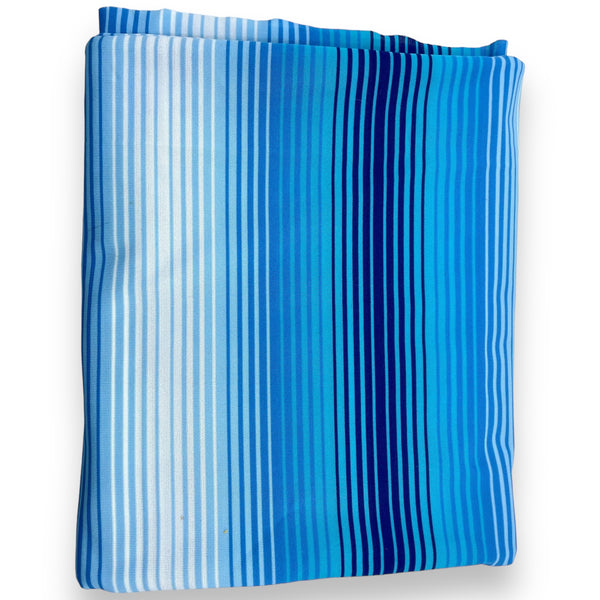 Shades of Blue Single-Knit Fabric - 3 yds x 60"