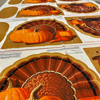 Turkey Centerpiece Pattern Panel