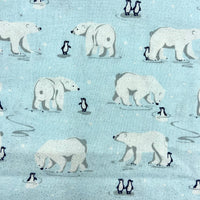 Arctic Sparkles Cotton Fabric -1 yd x 42"