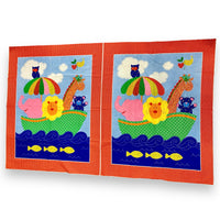Afloat in the Zoo Fabric Panel Set
