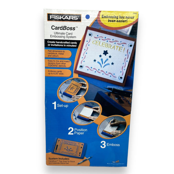 Fiskars CardBoss Embossing System