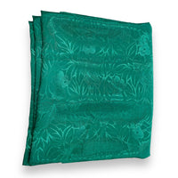 Emerald Vines Damask Satin Fabric - 3 1/2 yds x 44"