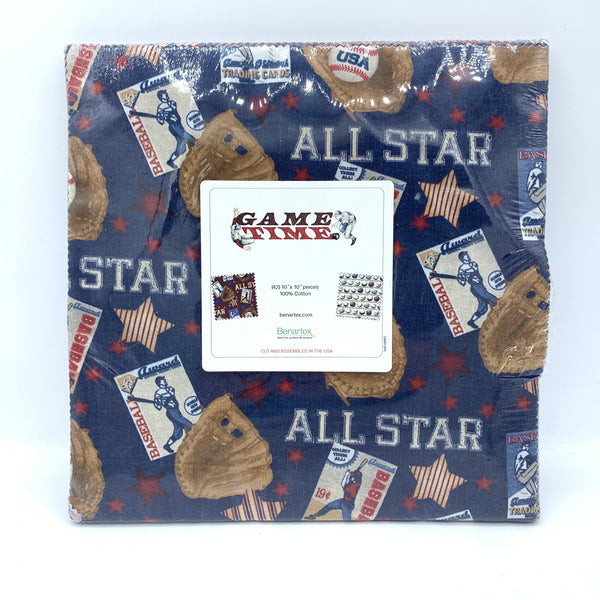 Game Time 10" Cotton Pre-Cut Pack