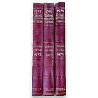 1970's Collier's Encyclopedia Yearbook Bundle