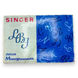 Vintage Singer Deluxe Monogrammer