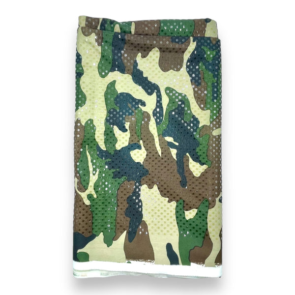 Glamouflage Knit Fabric - 2 yds x 60"