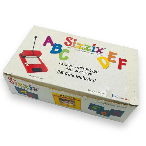 Sizzix Uppercase Alphabet Dies