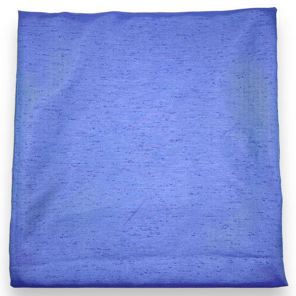 Blueberry Satin Backed Slubbed Silk Fabric - 3 1/2 yds x 60"