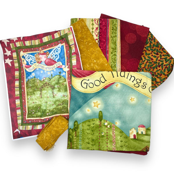 Finish Me! "Good Tidings of Great Joy" Quilted Advent Calendar