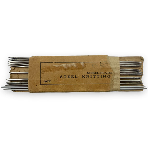 Nickel-Plated Steel Knitting Needles