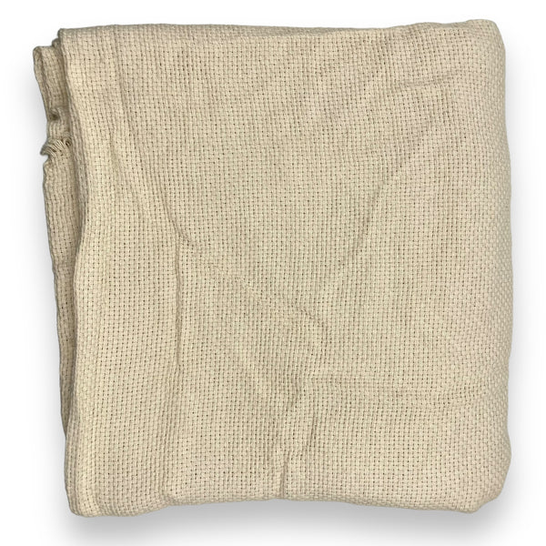 Monk's Cloth Cream Fabric - 1 1/2 yds x 54"