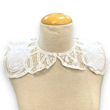 Embroidered Lace Cotton Collar