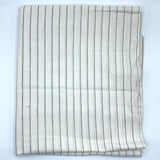 Black + White Striped Cotton Shirting Fabric - 2 Yards x 44"
