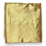 New Year's Gold Satin-y Fabric - 7 3/4 yds x 60"