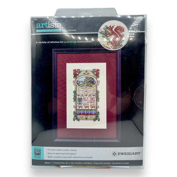 Acorn Sampler Counted Cross Stitch Kit