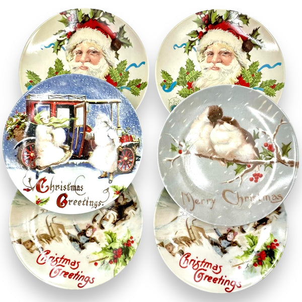 Ceramic Christmas Plate Bundle