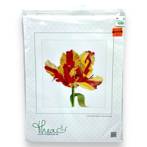 Thea Gouverneur Tulip Cross-Stitch Kit