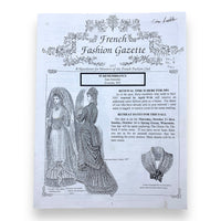 The French Fashion Gazette + Fashion Club Pattern Bundle