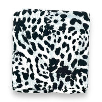 Snow Leopard Spandex Fabric - 2 1/2 yds x 60"