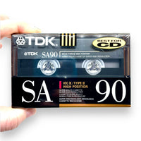 Unopened TDK SA90 Cassette Tape Bundle