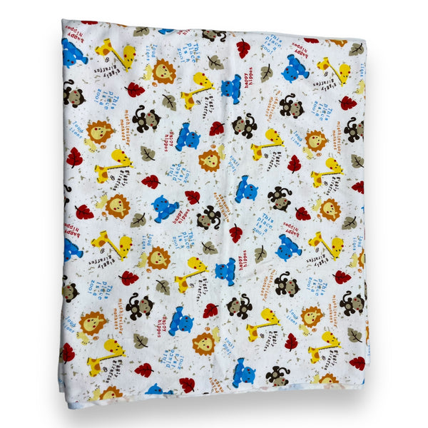 Little Zoo Jersey Knit Fabric - 30" x 60"
