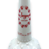 1950's Glass Jergens Lotion Bottle