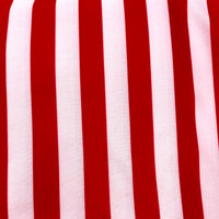 Candy Cane Knit Fabric- 5 yds x 60"