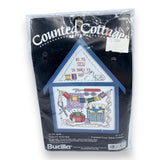 Bucilla As Ye Sew Cottage Cross Stitch Kit
