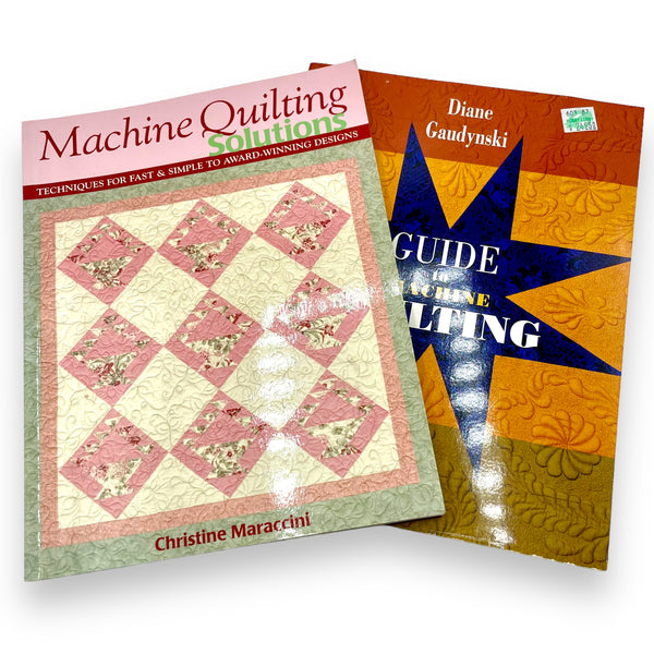 Machine Quilting Book Bundle