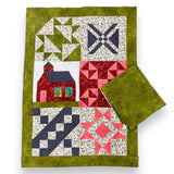 Finish Me! Schoolhouse Quilt Topper