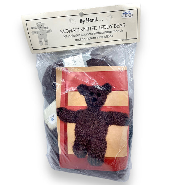 Mohair Knitted Teddy Bear Kit