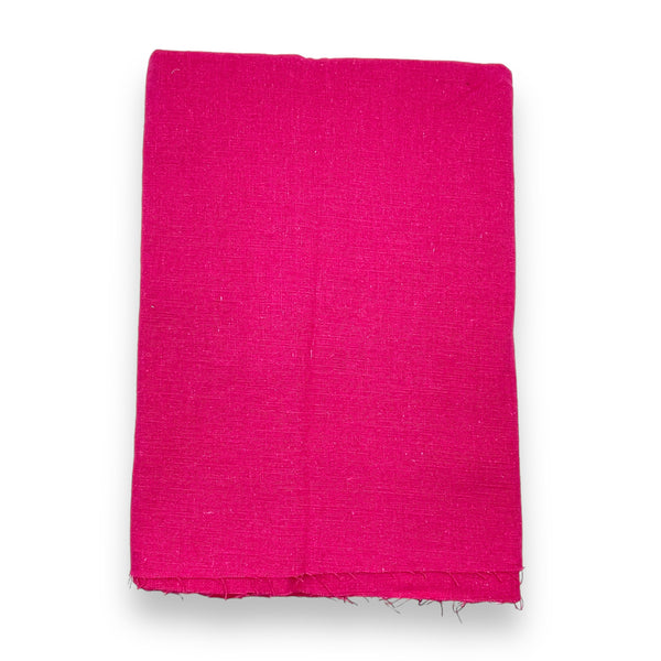 Barbie Pink Linen Fabric - 1 1/2 yds x 60"