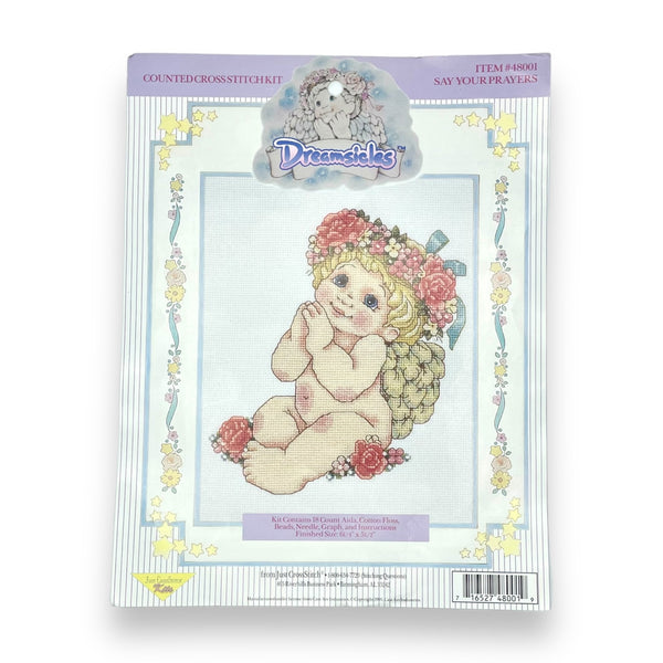 "Say Your Prayers" Dreamsicles Counted Cross Stitch Kit