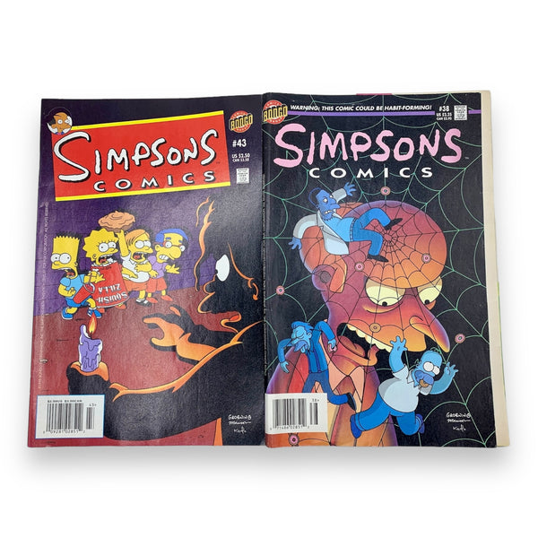 Vintage Simpsons Comic Bundle