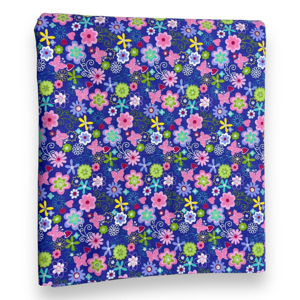 Lavender Garden Cotton Fabric - 3 yds x 44"
