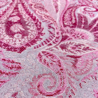 Dusty Rose Paisley Upholstery Fabric - 2 yds x 60"