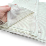 Cherry Pinstripe Woven Fabric - 3 1/2 yds x 60"