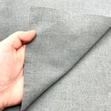 Hammerhead Gray Suiting Fabric - 1 1/4 yds x 60"