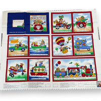 "Childhood Friends" Cotton Book Panel Fabric Bundle