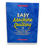 Easy Machine Quilting Book