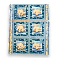 Polar Bears Fabric Panels