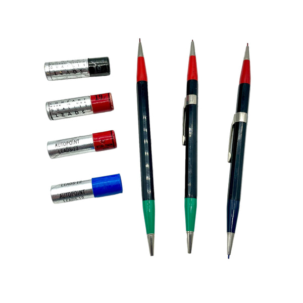 Autopoint Twinpoint Pencil + Lead Bundle