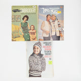 Knit + Crochet Vintage Project Booklet Lot
