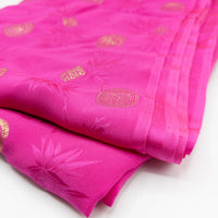 Pink Gold Silk Fabric - 4 1/4 yards x 44"