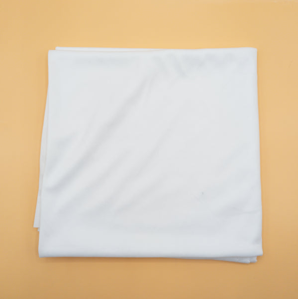White Polyester Fabric - 1 yds x 40"