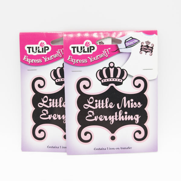 "Little Miss Everything" Iron-On Transfer Bundle